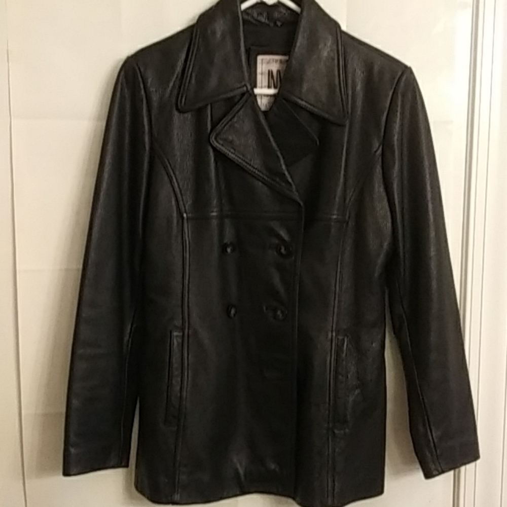 Jones Of NY Women's Leather Jacket Size M